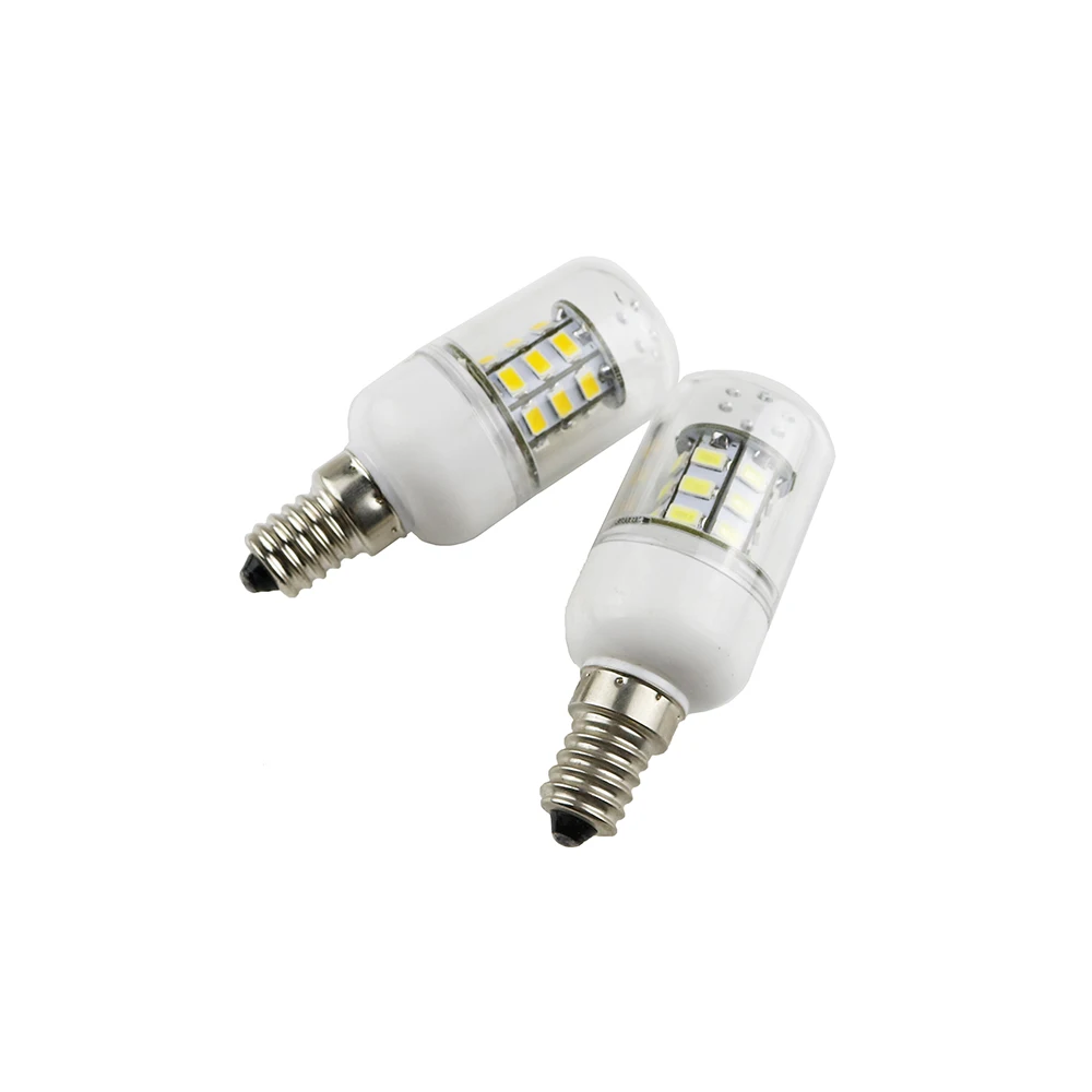 

100 шт. E14 27 Светодиодный 5730 SMD супер яркий белый теплый белый энергосберегающий кукурузный фонарь, лампа-прожектор DC12V, бесплатная доставка
