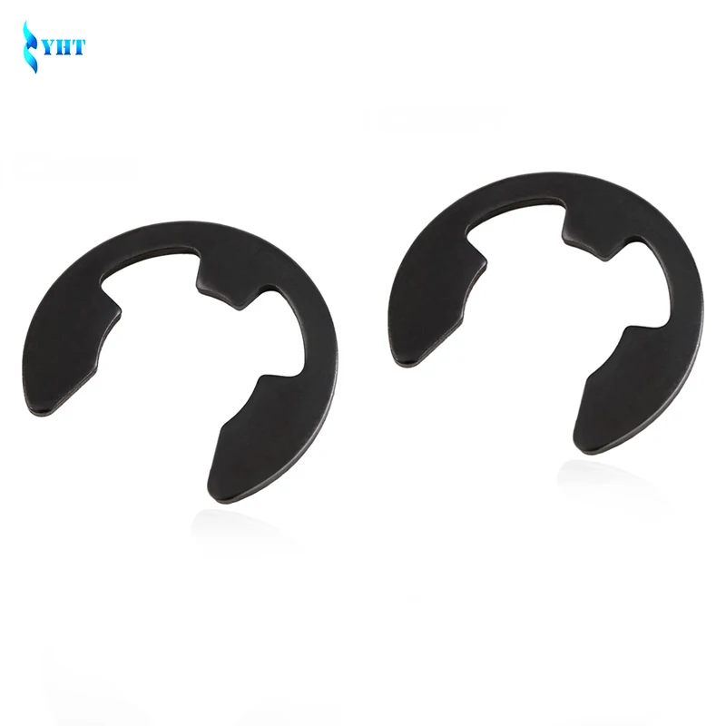 

E-type circlips Carbon steel M1.5 M2 M2.5 M3 M3.5 M4 M5 M6 retaining Lock washers for shafts 65 manganese steel DIN6799 GB896