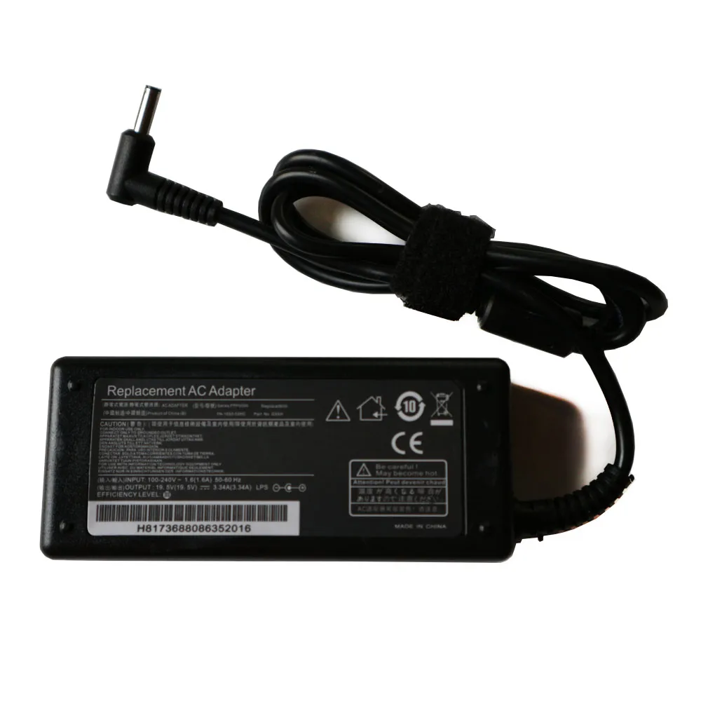 19.5V 3.34A 4.5X3.0MM 65W แล็ปท็อป Power Adapter สำหรับ DELL XPS 13 12