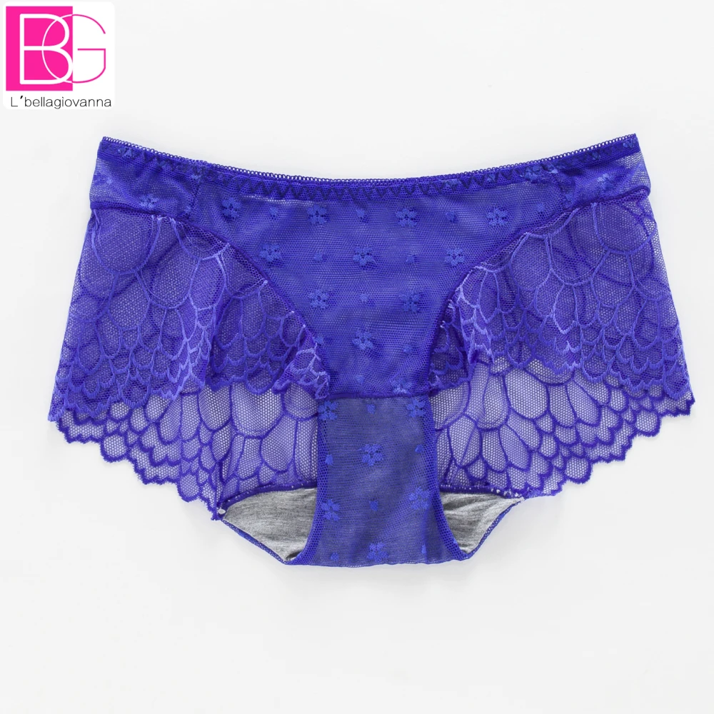 

Whole Sale Sexy Panties Solid Women's Seamless Underwear Women Embroidery Lace Panties Culotte Transparent Intimates Thongs