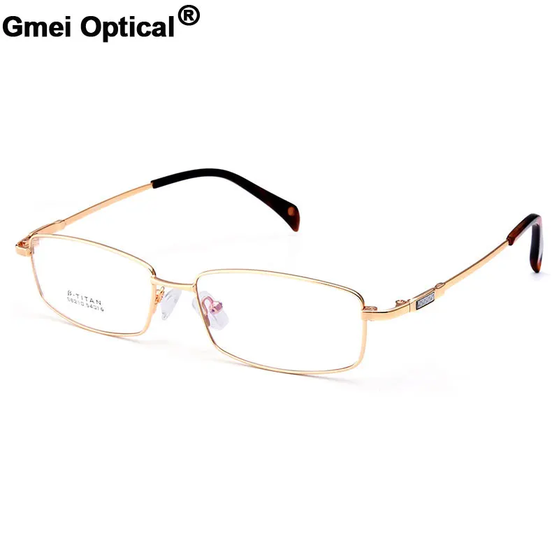 

Gmei Optical S8210 Alloy Metal Semi-Rimless Eyeglasses Frame for Men Prescription Optical Eyewear Glasses