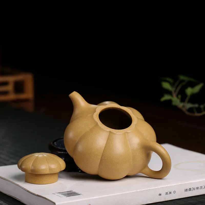 Ручной фиолетовый; песок золотой участок Золотой секции Miju Ling Pot Kungfu Teaware домашний заварник подарок для офиса