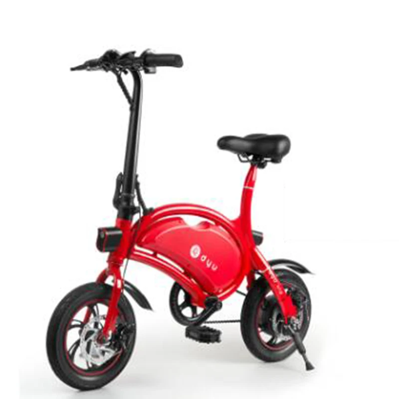  Foldable Electric Bike 36V 350w 7.5AH Lithium Battery Electric Bicycle Disc Brake Single Seat Cycle