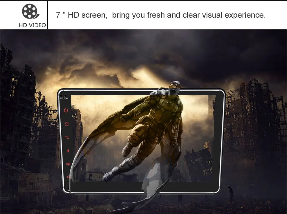 Excellent Single Din 7 Inch 2GB&32GB Autoradio Wifi SWC GPS Navigation Multimedia Universal Car Carplay DSP Stereo Head Unit 2 Excellent Single Din 7 Inch 2GB&32GB Autoradio Wifi SWC GPS Navigation Multimedia Universal Car Carplay DSP Stereo Head Unit 2