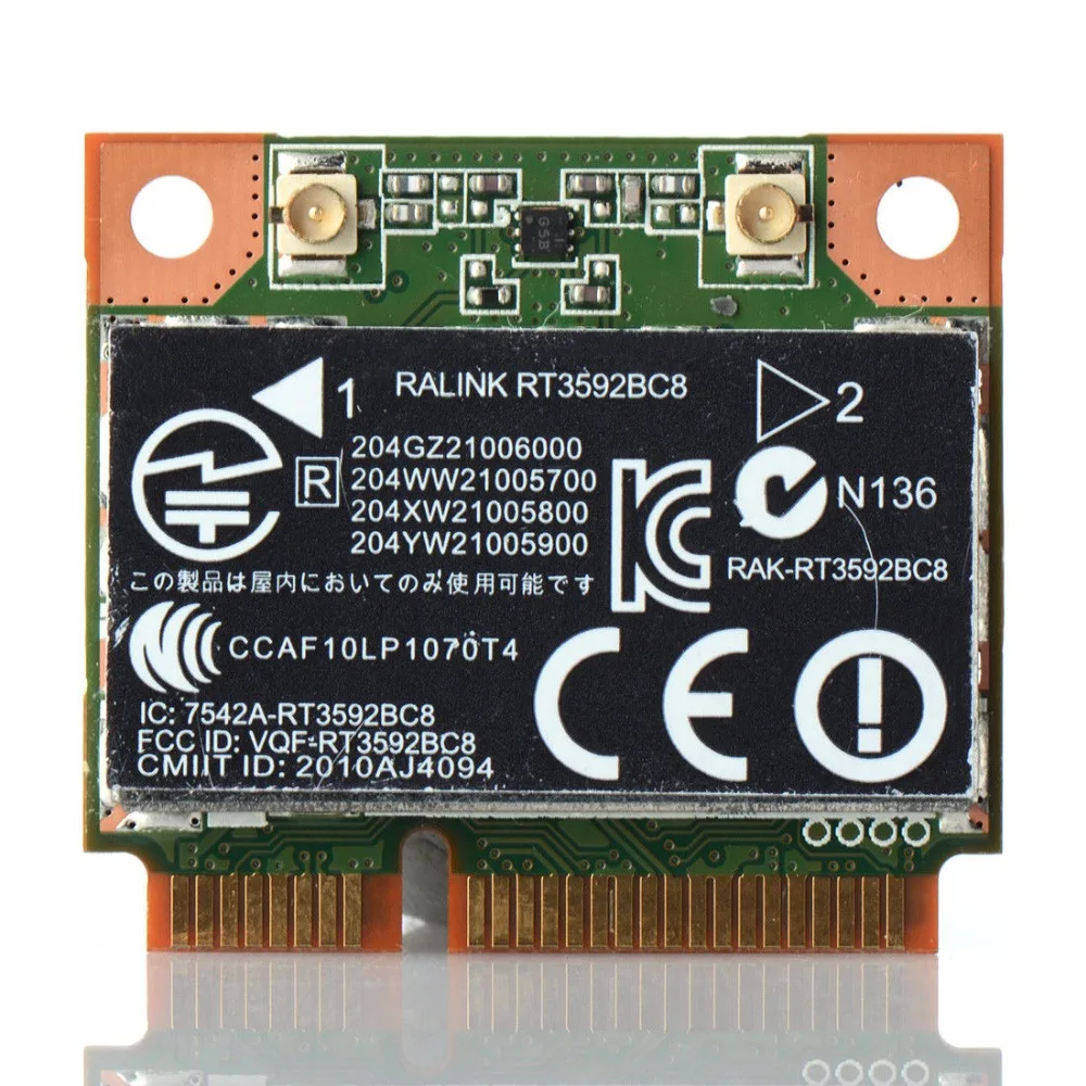 Карта для Ralink RT3592BC8 Half 629887 630813 001 HP Mini PCI-Express PCIe Bluetooth | Компьютеры и офис