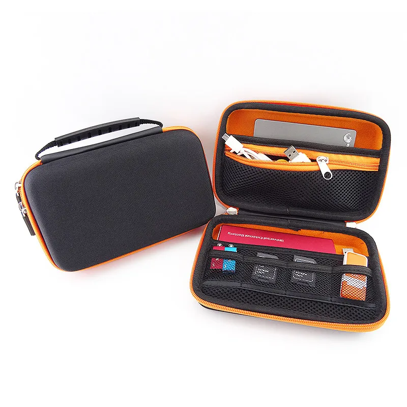 Buy Portable Travel Storage Bag with Silicone Handle for Hard Drive Disk HDD