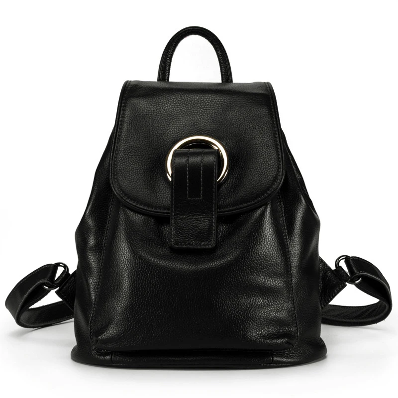 YUFANG подростковый рюкзак из натуральной кожи для девочек, школьный рюкзак, модная повседневная дорожная сумка для женщин, чехол из натуральной кожи, Повседневная сумка