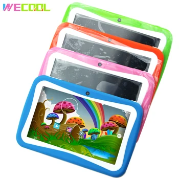 WeCool K7 Kids Tablet PC 7 Inch Android 5.1 Quad Core 8GB 1024x600 HD Screen Children Education Games BabyPAD Birthday Gift
