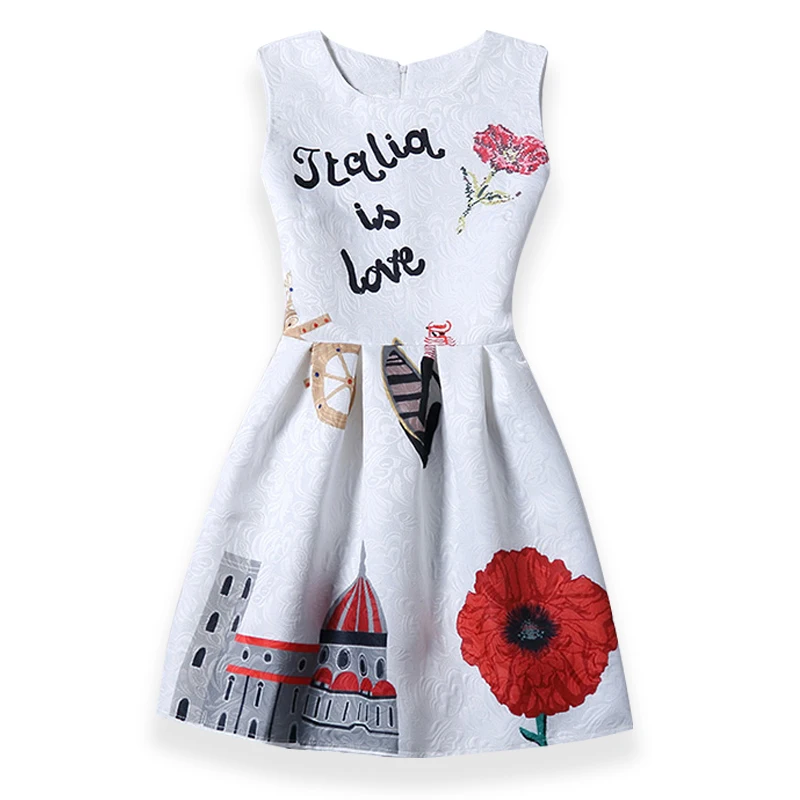 Платье для девочек Платье для подростков с принтом бабочки платье Эльзы принцессы костюм Эльзы вечерние Детские платья для девочек Vestiods - Цвет: Graffiti