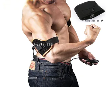 

Rechargeable Male Arms Flex Pro Biceps Triceps Muscle Training System Belt + male ABS Belt