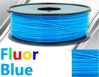 732C коричневый цвет pla нити 1,75 мм 1 кг пластиковые нити высокого качества impressora 3d Принтер Нити 1 кг prusa pla 3 нити - Цвет: Fluor Blue
