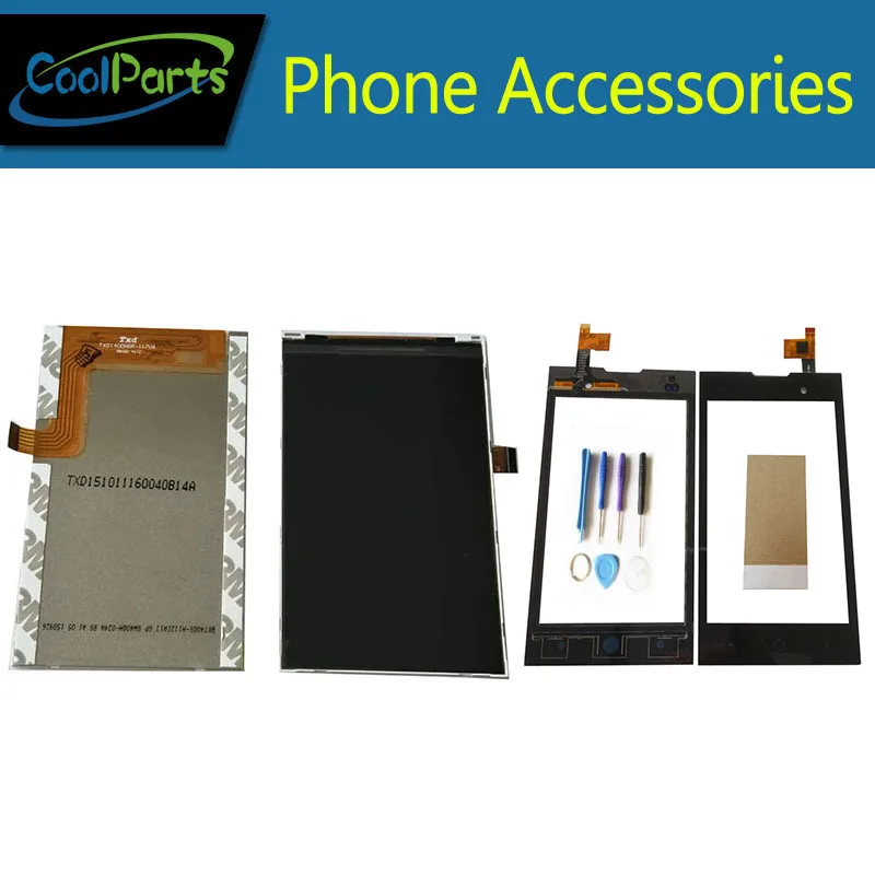 

1PC/Lot High Quality For ZTE Kis 2 Max V815W V815 LCD LCD Display Screen And Touch Screen Digitizer With Tool&Tape