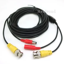 5 м/10 м CCTV кабель BNC+ DC штекер кабель для видеонаблюдения камеры и DVR комплект в системы видеонаблюдения Аксессуары