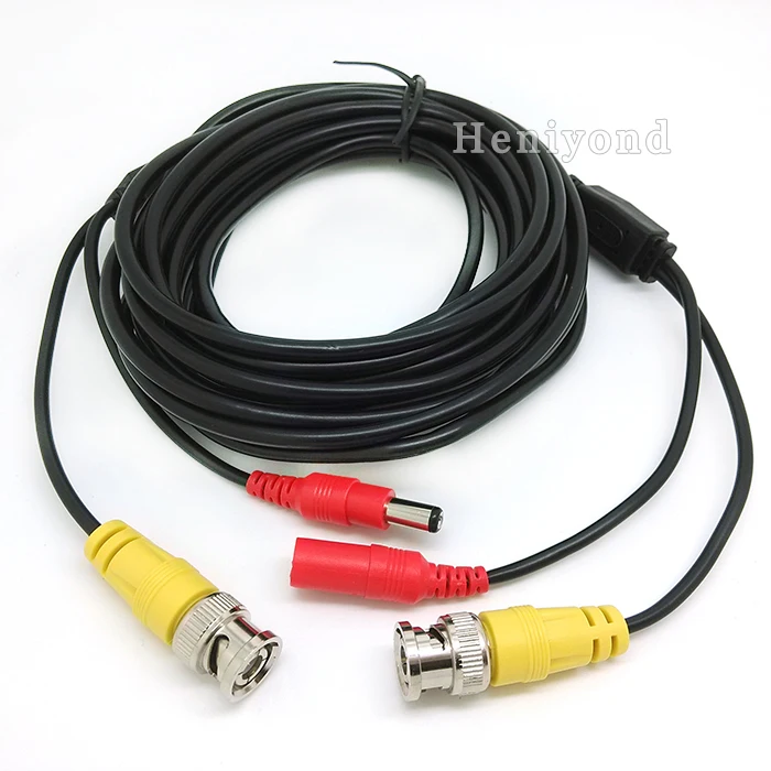 5M/10M CCTV Cable BNC + DC plug cable For CCTV Surveillance Camera and DVR Kit in CCTV System accessories