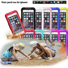 Mobile Phone Cases 2014 Newest Durable Dirt Shockproof Silicone Waterproof Cover Case Bag 4.7 Inch for Apple iPhone 6 Case