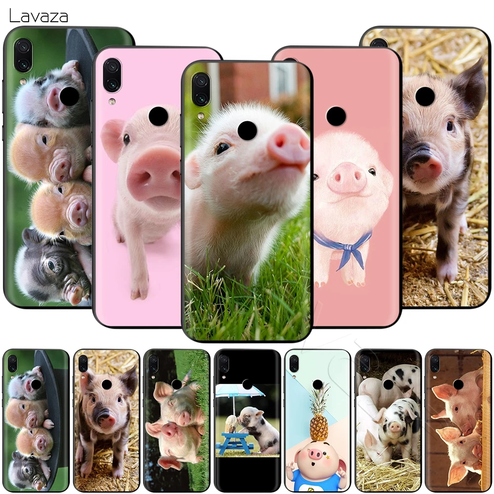 

Lavaza Funny Cartoon Pig Print Pattern Case for Xiaomi 9T Pro CC9 A3 Redmi K20 7A for Huawei Honor 20 9X P20 Lite Nova 5i Y9