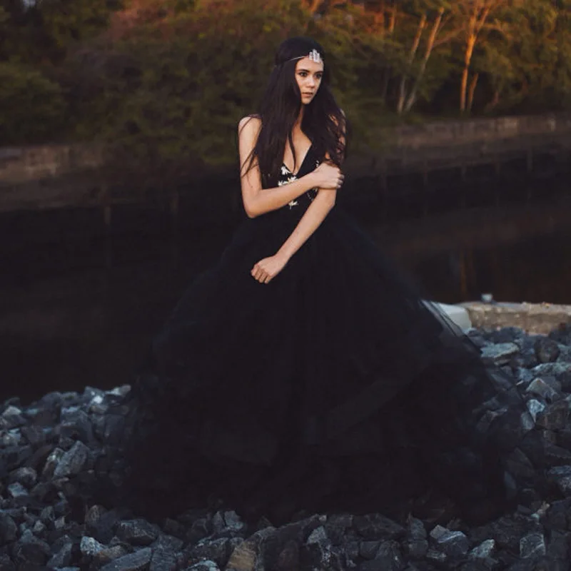 Étage Maxi De Noir Bal Sur Tirer Mesure Formelle Tulle Gradins Ligne Fait Mode Style Jupes Pour Longueur Jupe Puffy Robe Tutu Une nPxdFAdwO