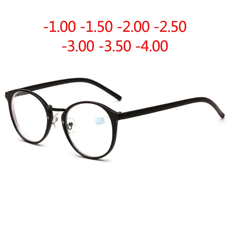 Buy Good quality Round Finished Myopia Eyeglasses New