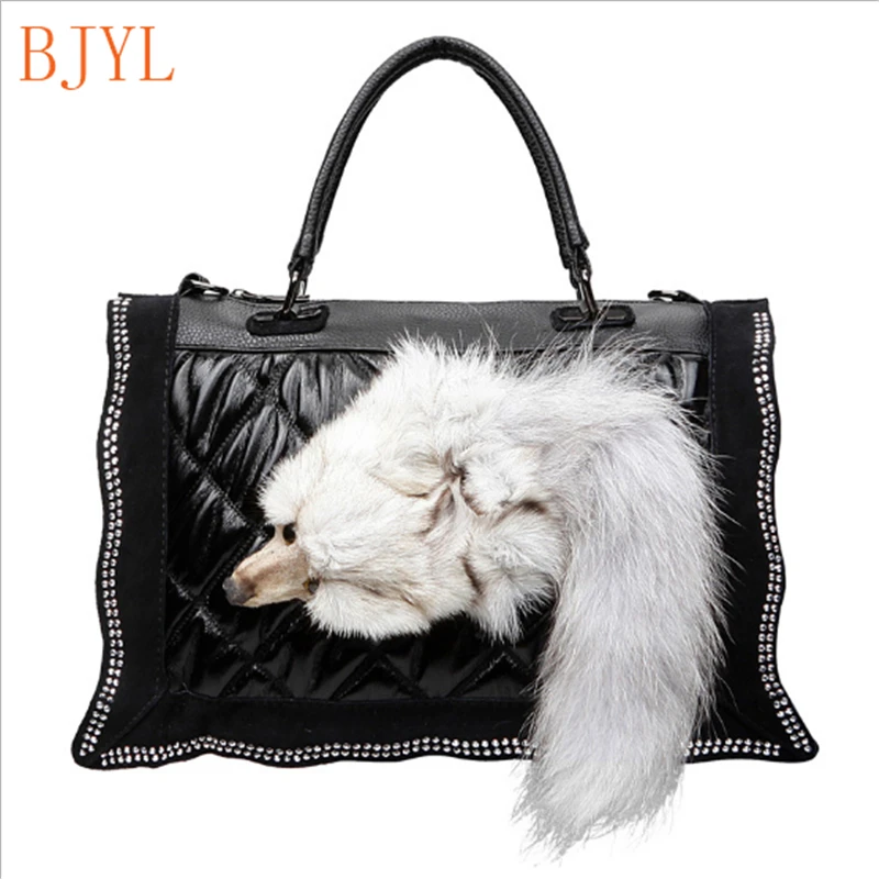

New fur Fashion Women Shoulder Bag Chain Strap Flap Designer Handbags Clutch Bag Ladies Messenger Bags for woman winter