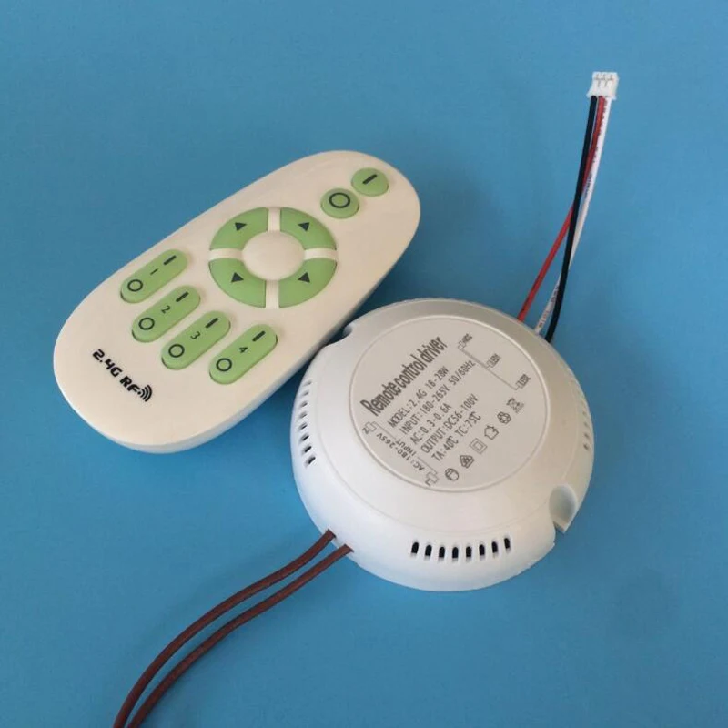 220V 2.4G Dimming Drive Intelligent Double Color Stepless Remote ...