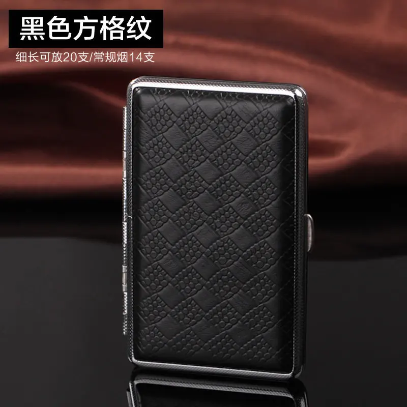 

Cigarette Box Lengthened Fine Smoke 20 Pack Boys' Skin Pattern Cigarette Box Lengthening Edition