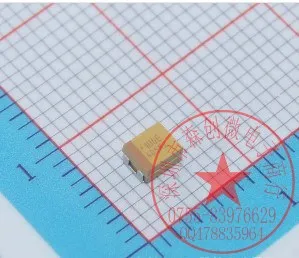 

Imported from 10 uf 25 v type B 3528 TAJB106K025RNJ polarity strips AVX tantalum capacitor
