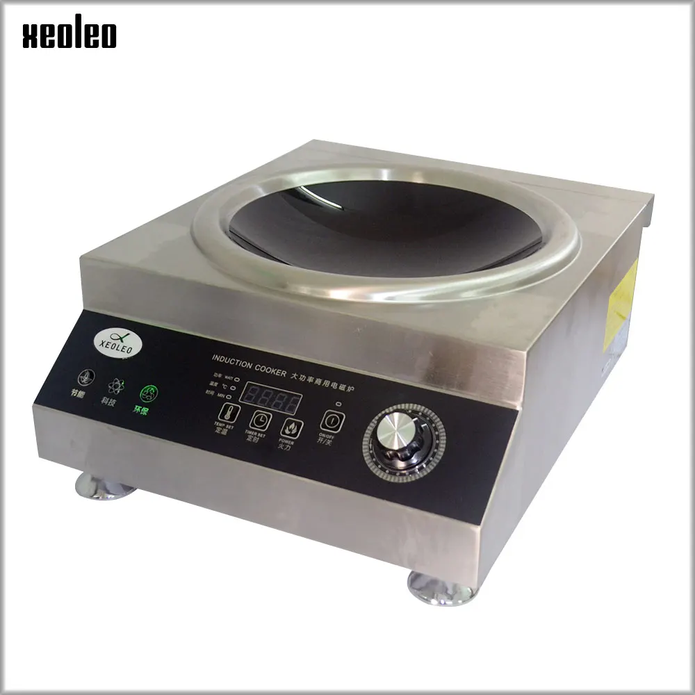 Buy XEOLEO 5000W Commercial Concave Induction cooker