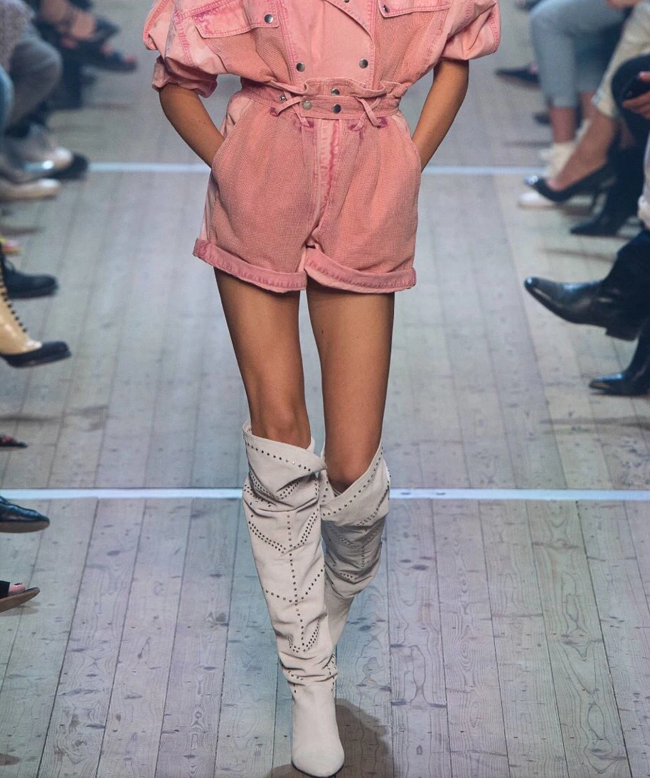 

fashion new women high waist pink denim shorts ddxgz2