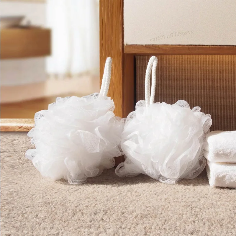 On sale Xiaomi Mijia Youpin Bath ball white 2pcs / bag Rich in foaming soft texture easy to cleanse