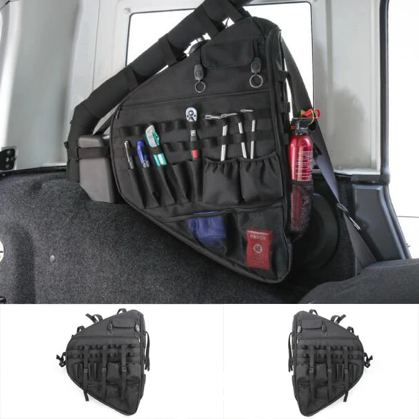 

CarCarHome Newest Stowing Tidying Multi Functional Camping Tool Bag Rear Trunk For Jeep Wrangler JK 18 Up 4 Door Free Shipping