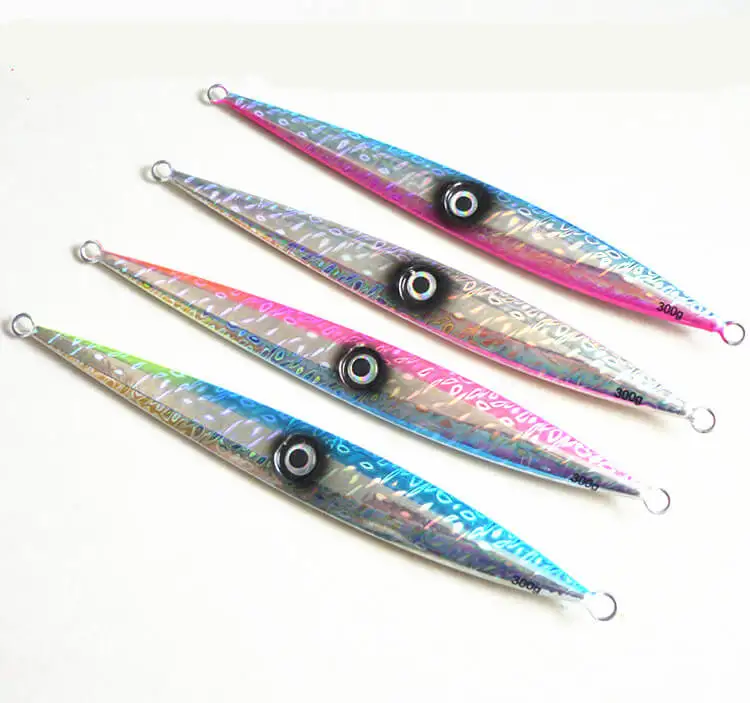4pcs 40 400g Micro Jigs Butterfly Jig Knife Jig Lure Bait Snapper