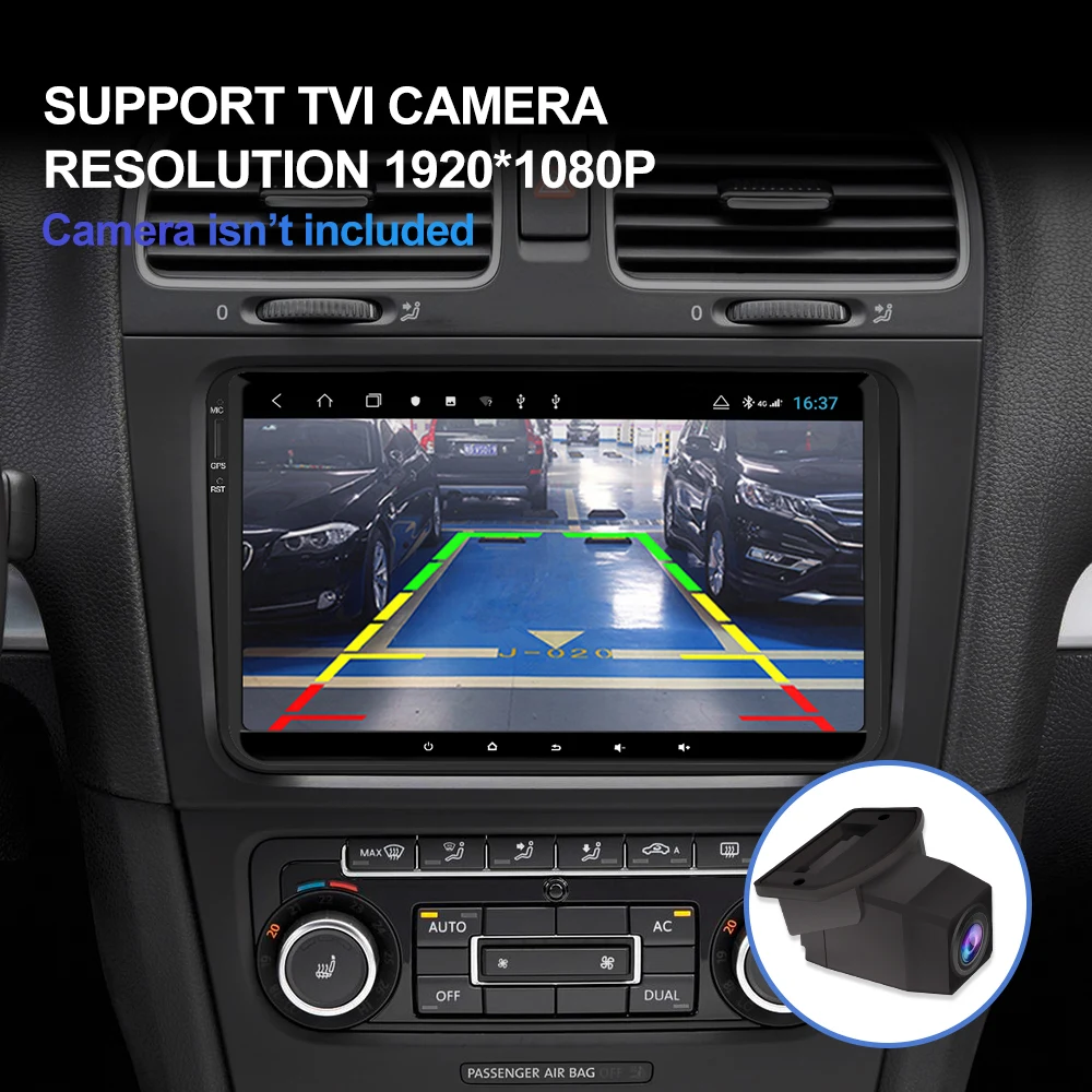 Discount Isudar H53 One Din 4G Auto Radio Android For Volkswagen/VW/POLO/PASSAT/Golf/Octavia/Seat GPS Car Multimedia DVR 1080P Camera DSP 1
