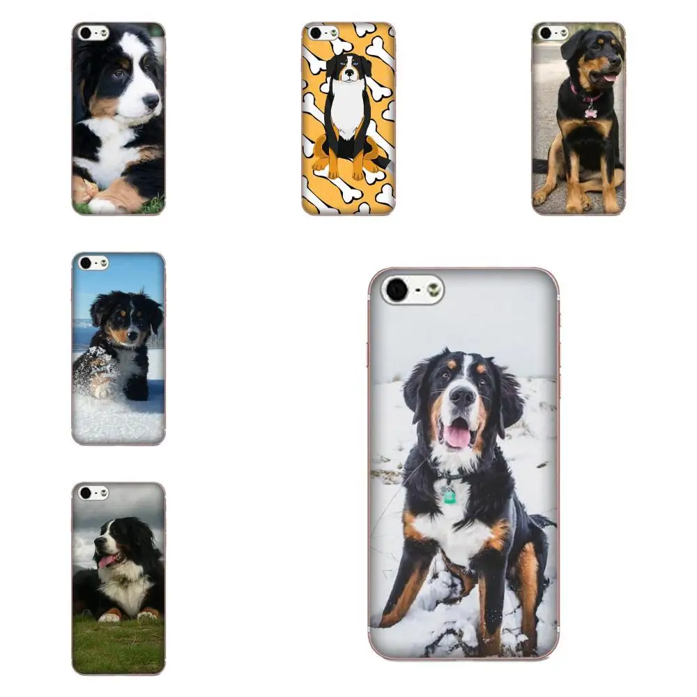 Мягкий чехол для телефона Xiaomi Redmi Note 2 3 3S 4 4A 4X 5 5A 6 6A Pro Plus Bernese Mountain Dog | Мобильные