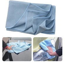 В best воды магнит микрофибры сушки Полотенца с Вафельной ткань Дизайн для автомобиля, баня, кухня и собак 23," х 31,5" синий