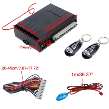 

Universal Car Auto Remote Central Kit Door Lock Vehicle Keyless Entry System