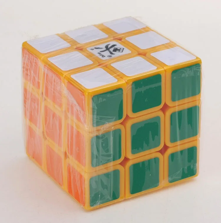 Dayan Lingyun V2 5,7 см 3x3x3 скоростной кубик головоломка твист кубики красочные стикеры без 3x3x3 Скорость магические кубики Головоломка Развивающие игрушки