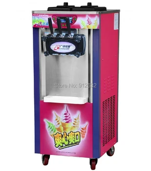 

25-30l /h Hottest 3-color Soft Ice Cream Machine Manufacturer Icecream Maker Machine