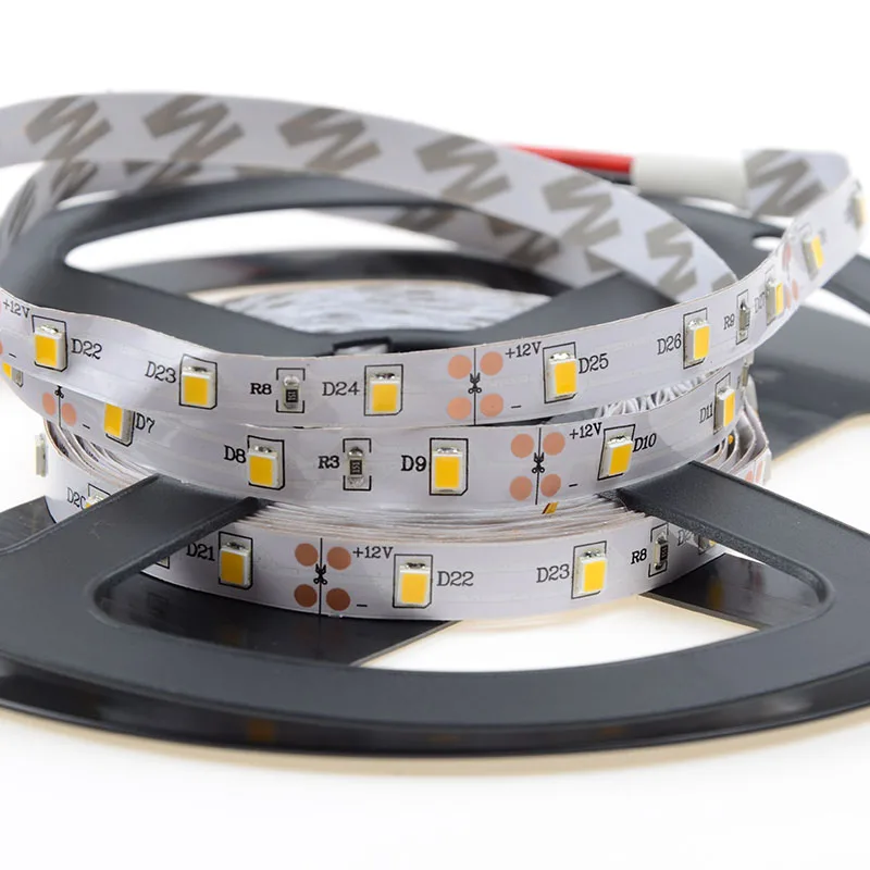 3528 2835 SMD RGB красный зеленый синий белый теплый светодиодный свет 60led/M 5 M 300Led Гибкая