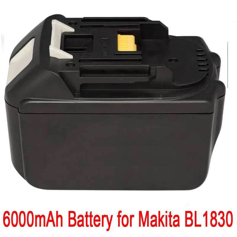 

GTF 18V Battery For Makita 6.0AH BL1860 BL1840 BL1830 BL1815 LXT Lithium Ion