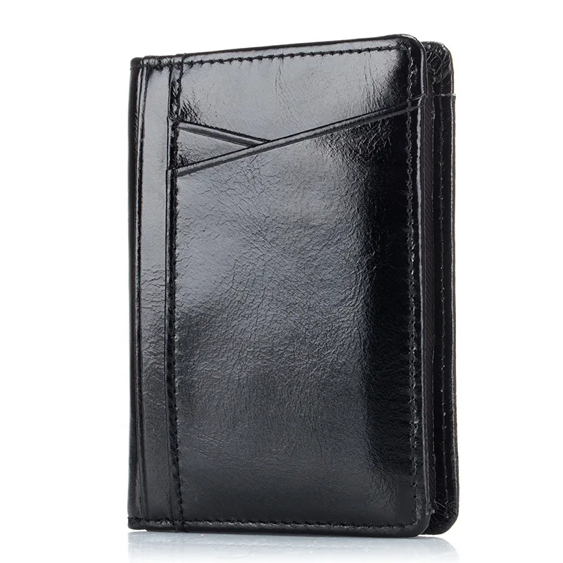 

2019 Genuine Leather Women Men ID Card Holder Card Wallet Driver License Holder Credit Card Business Card Holder Organizer DC237