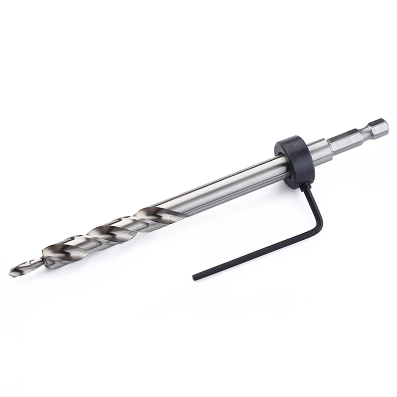 1/4&quot Hex Twist Step Drills Bits Set For Kreg Pocket Hole Drill Jig Guide 3/8&quot Hand Tools Set|step drill bit set|drill setstep |