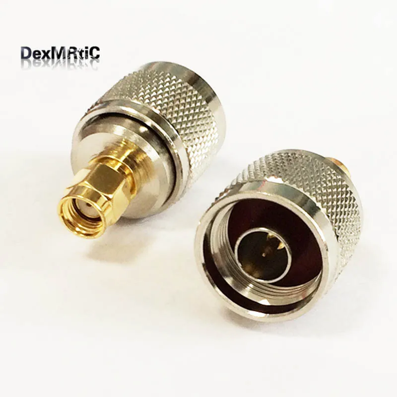 

1pc Brand New N-SMA Adapter N Male Switch RP SMA Male female pin connector Straight Wholesale