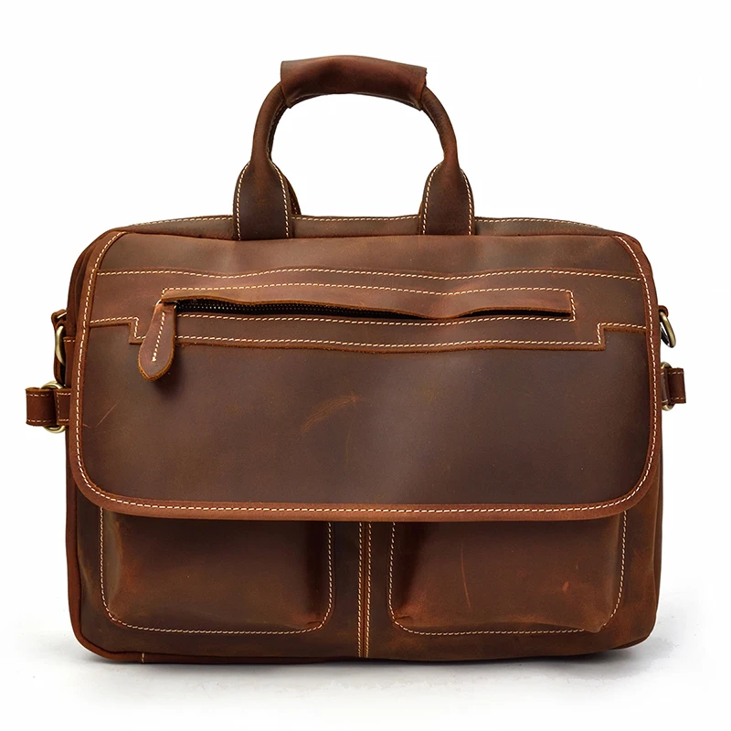 MAHEU, двойная молния, сумка-мессенджер, мужская сумка на плечо, натуральная кожа, портфель для ноутбука, мужские кожаные сумки, мужские сумки через плечо