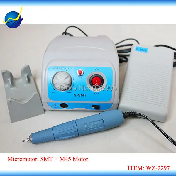 45Krpm Marathon SMT Micromotor Korea SDE-SH37L Brush Handpiece for Manicure Mould Polishing Dental Grinding Jewelry Jade Carving