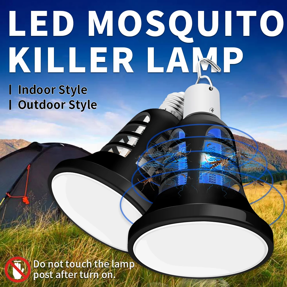 E27 антимоскитная лампа 220 V Led лампа от насекомых USB Открытый 5 V светодиод Mosquito Убийца лампы 110 V внутреннего освещения садовый Жук Zapper