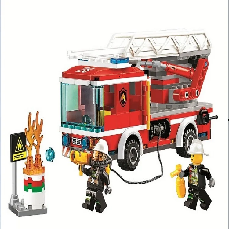 LEGO City Fire Ladder Truck 60107 (3)
