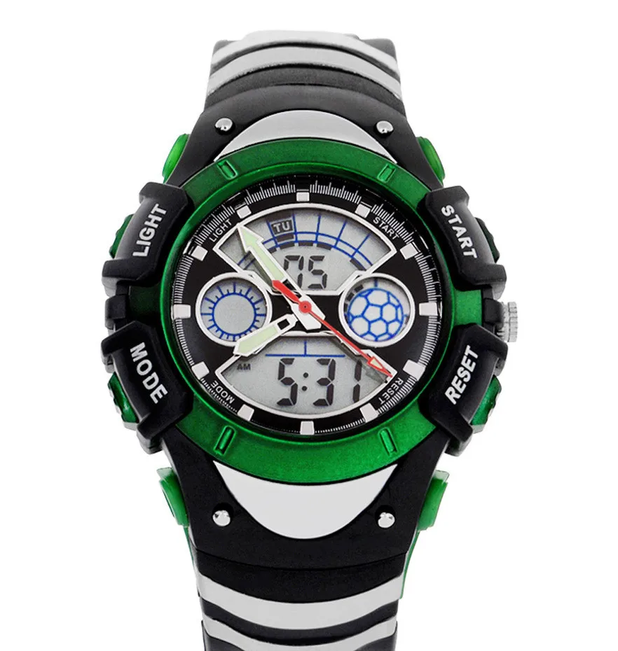 Любимая у студентов многофункциональные спортивные часы светящийся хронограф Резиновые наручные часы с 3 стрелками аналоговые цифровые часы NW770