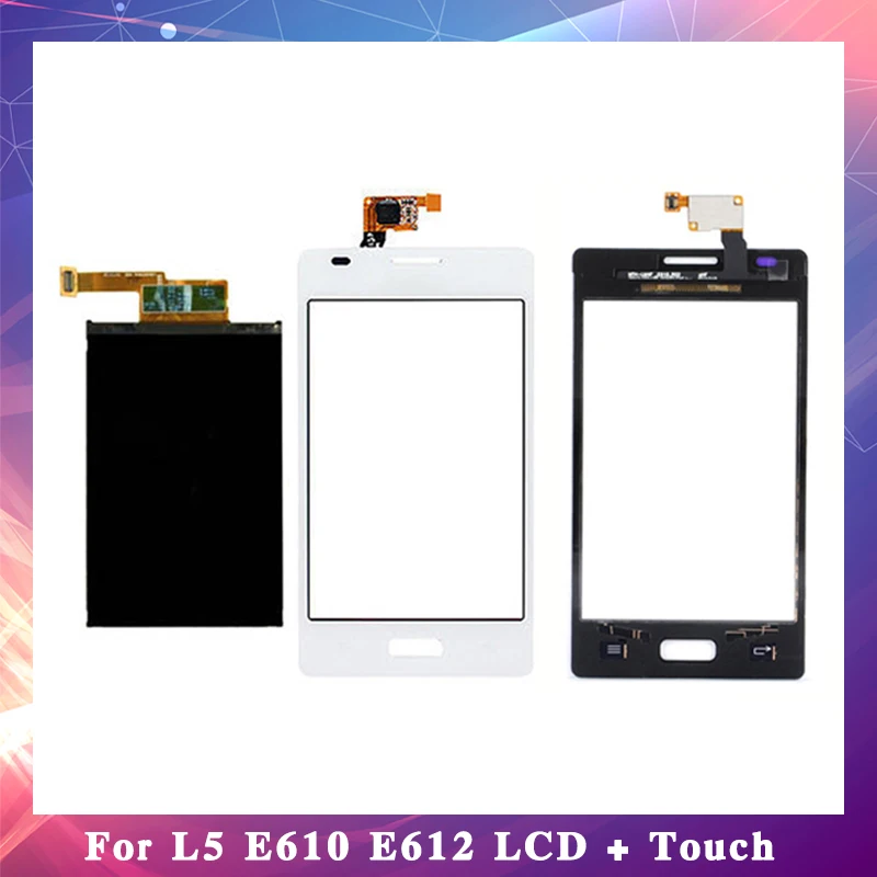 

4.5'' For LG Optimus L5 E610 E612 Lcd Display With Touch Screen Digitizer Sensor High Quality