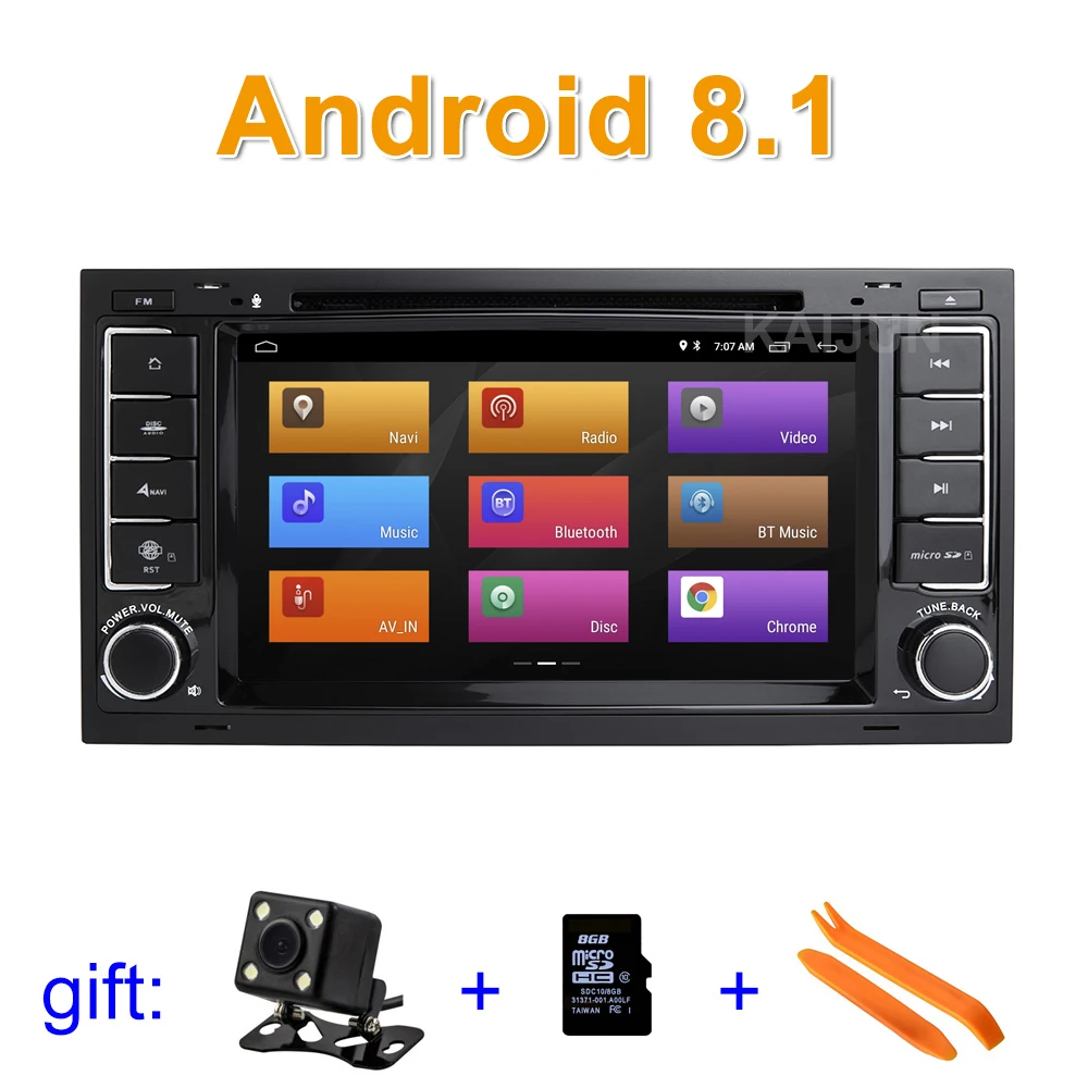 

IPS screen Android 8.1 Car DVD Player GPS for VW T5 Transporter Multivan Touareg with wifi BT Stereo Radio