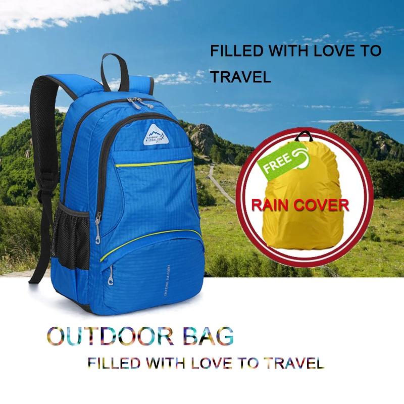 Outdoor Mountaineering Bag Climbing Riding bags Runing Hiking Multi